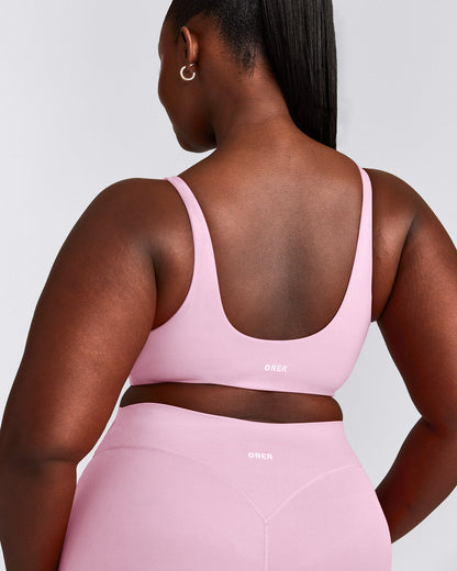 Oner Active SoftMotion™ Scoop Back Bralette | Chalk Pink