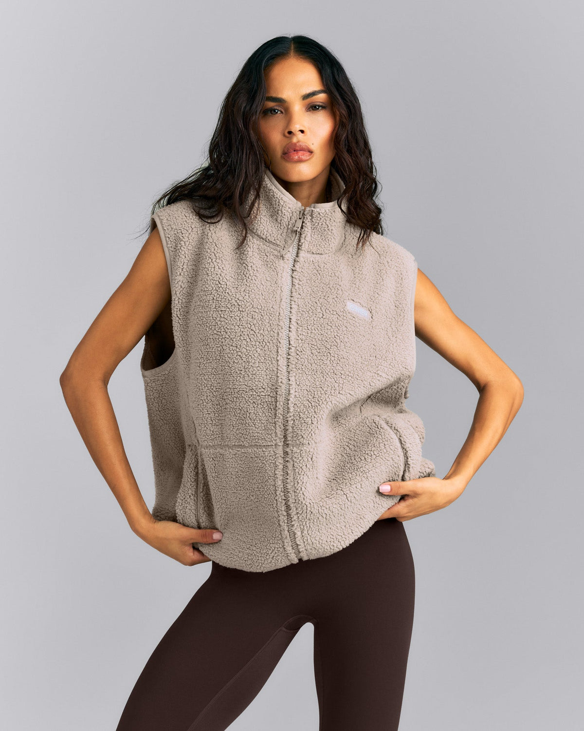 Oner Active Sherpa Vest | Warm Sand