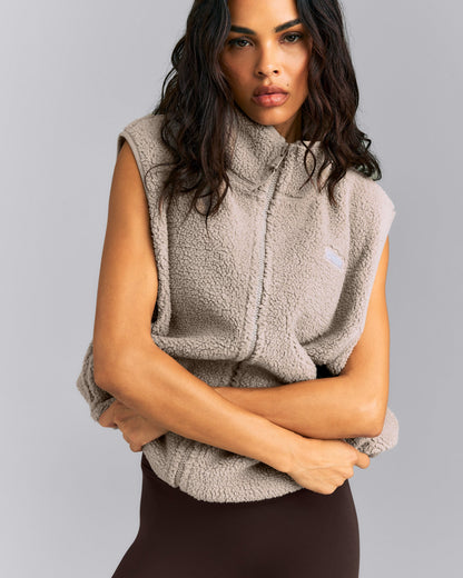 Oner Active Sherpa Vest | Warm Sand