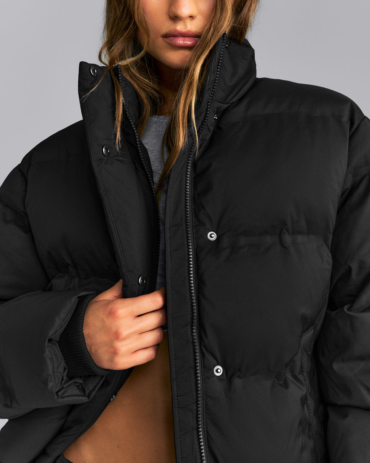 Oner Active Oversized Puffer Jacket | Black