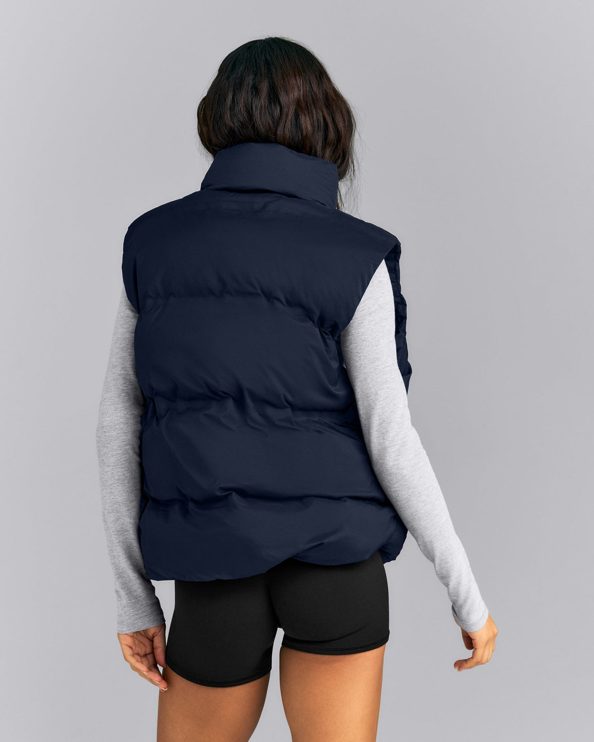 Oner Active Oversized Puffer Vest | Deep Navy