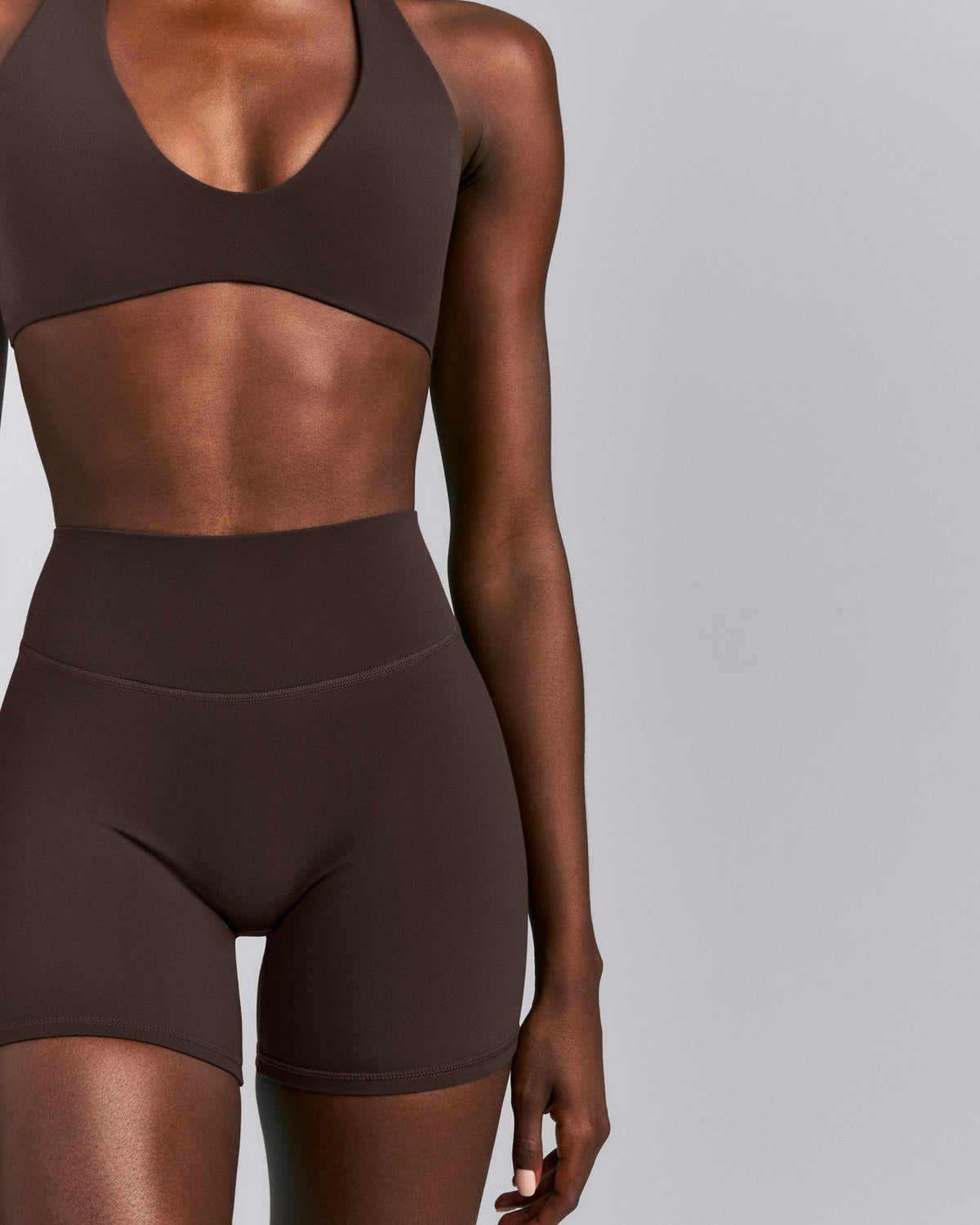 Oner Active SoftMotion™ High Waisted Shorts 6" | 70% Cocoa