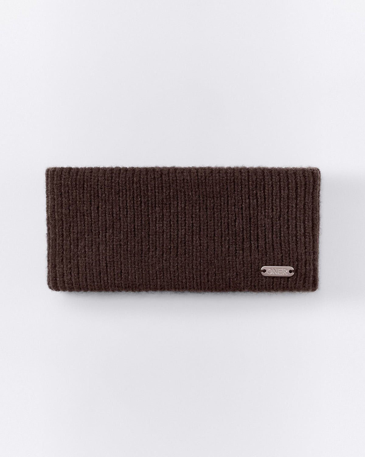 Oner Active Wool Rib Knit Headband | 70% Cocoa