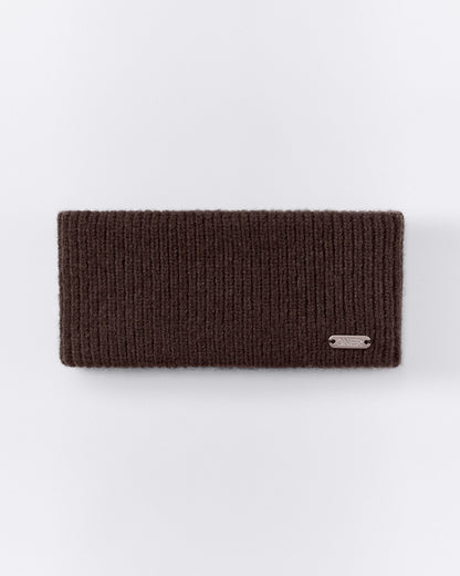 Oner Active Wool Rib Knit Headband | 70% Cocoa