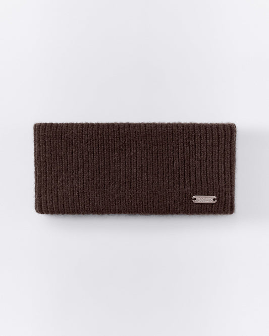 Oner Active Wool Rib Knit Headband | 70% Cocoa