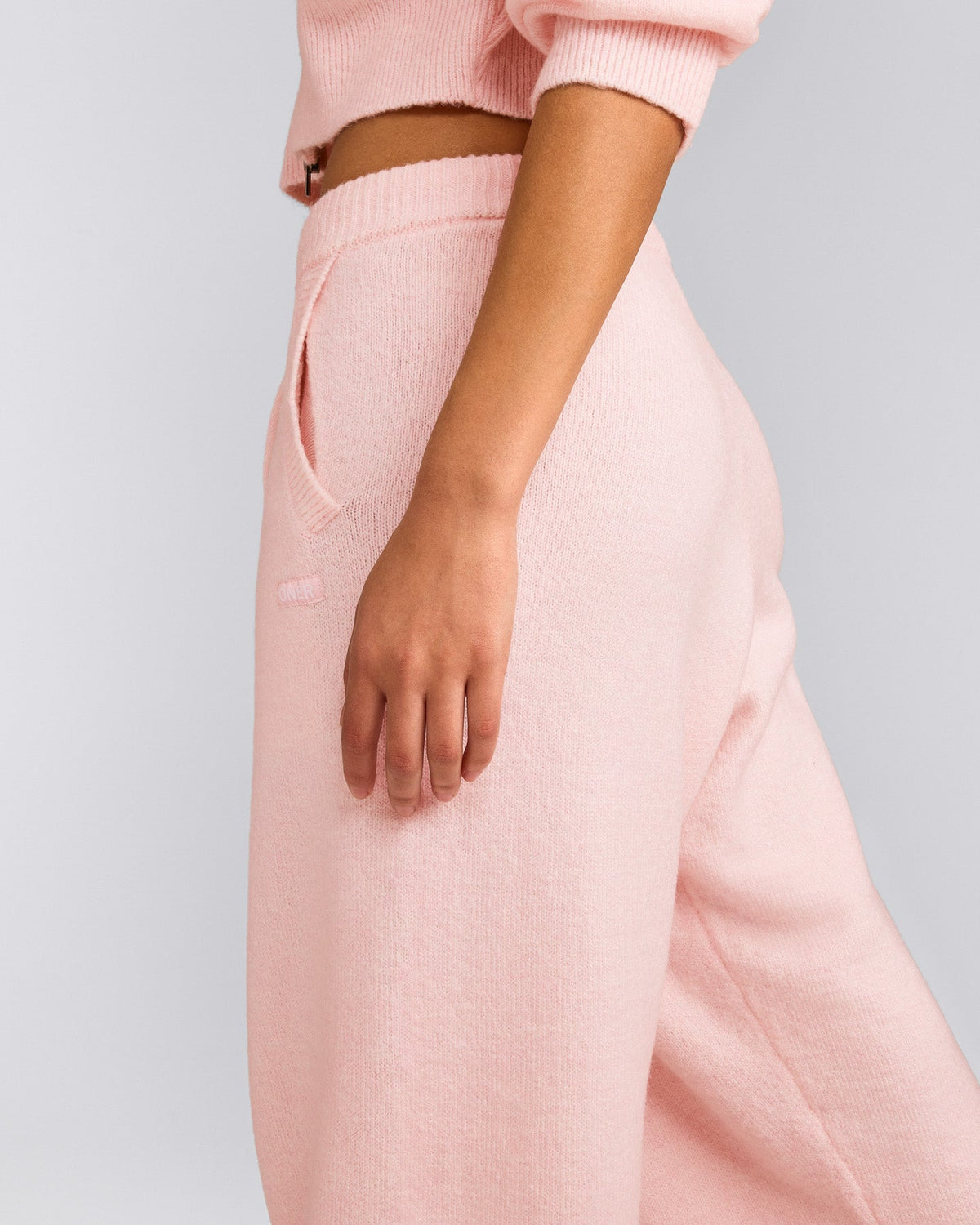 Oner Active Oversized Knit Straight Leg Pants | Soft Girl Pink