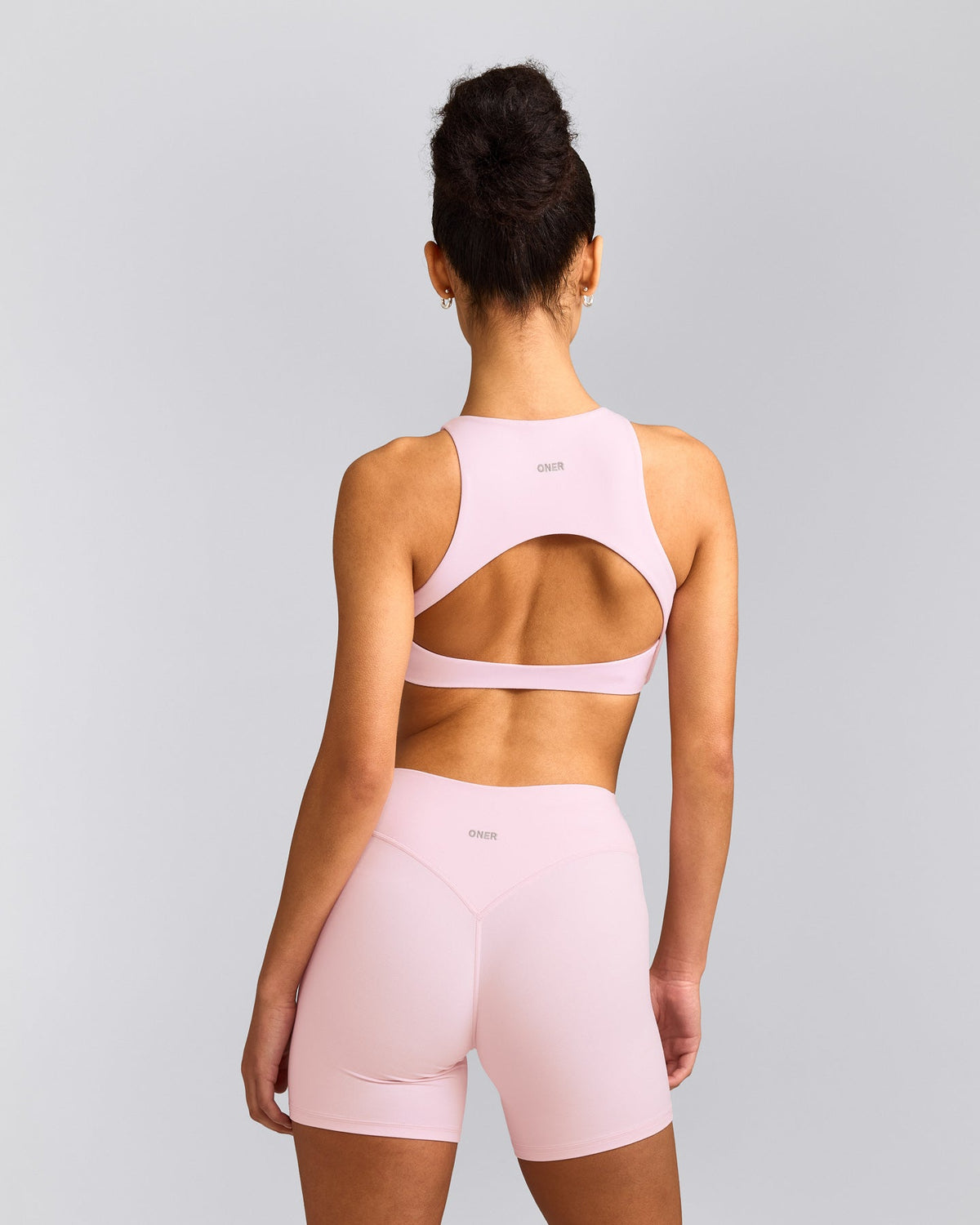 Oner Active SoftMotion™ High Neck Sports Bra | Soft Girl Pink