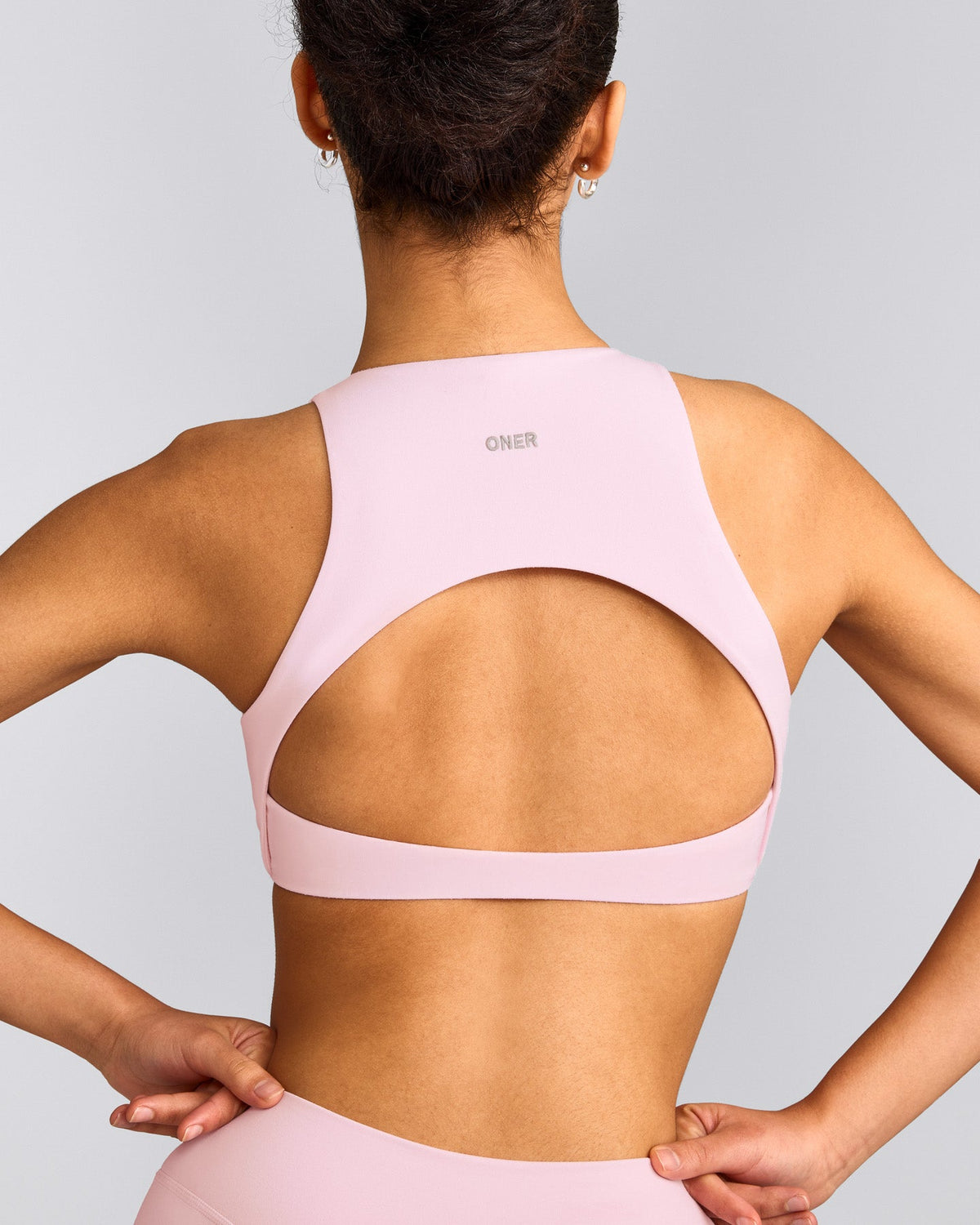Oner Active SoftMotion™ High Neck Sports Bra | Soft Girl Pink