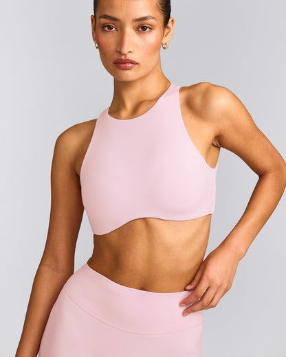 Oner Active SoftMotion™ High Neck Sports Bra | Soft Girl Pink