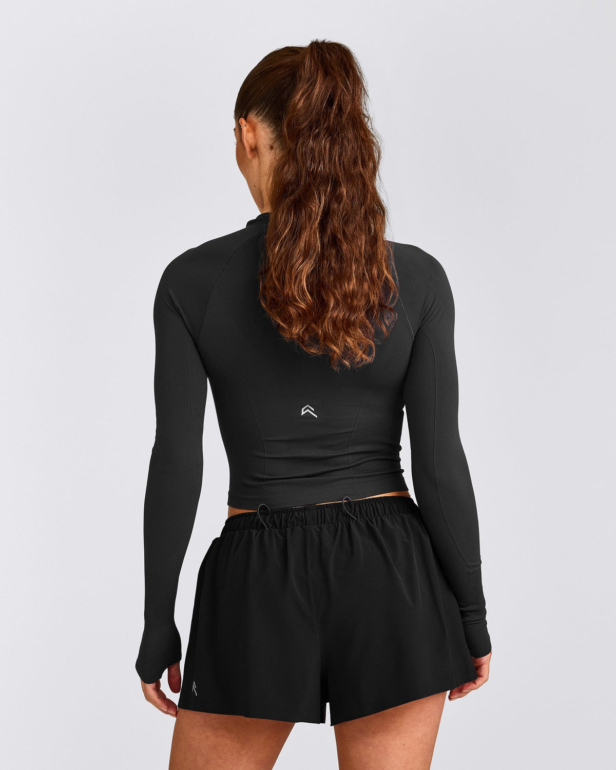 Oner Active Oner Seamless Fitted Long Sleeve Top | Soft Black