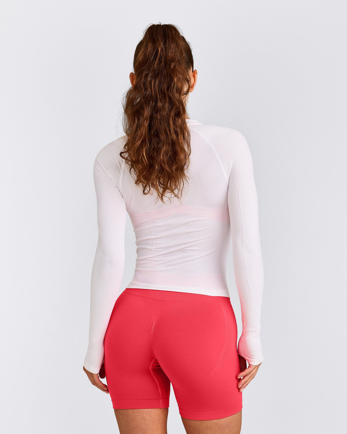 Oner Active Oner Seamless Fitted Long Sleeve Top | White