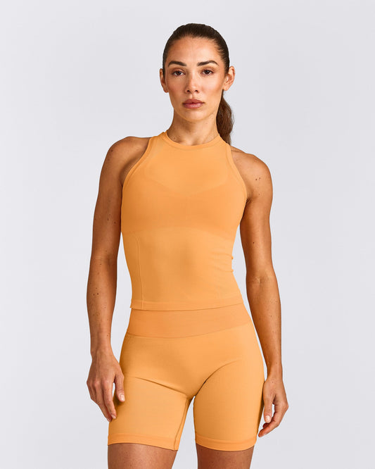 Oner Active Oner Seamless Fitted Tank Top | Light Powdered Orange