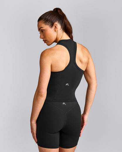 Oner Active Oner Seamless Fitted Tank Top | Soft Black