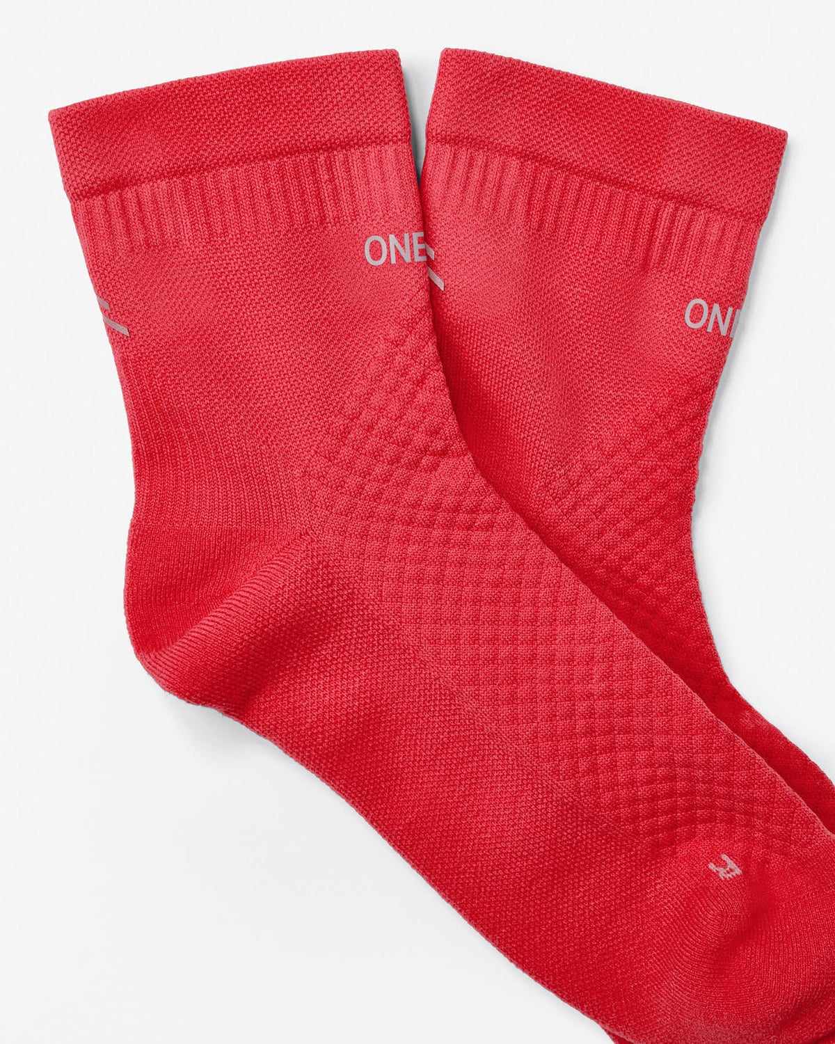 Oner Active Performance Mid Crew Socks 1 Pack | Charged Pink