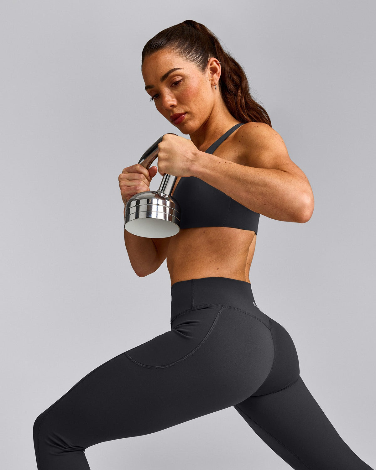 Oner Active UnifiedMove™ Pocket Leggings with Bonding | Coal
