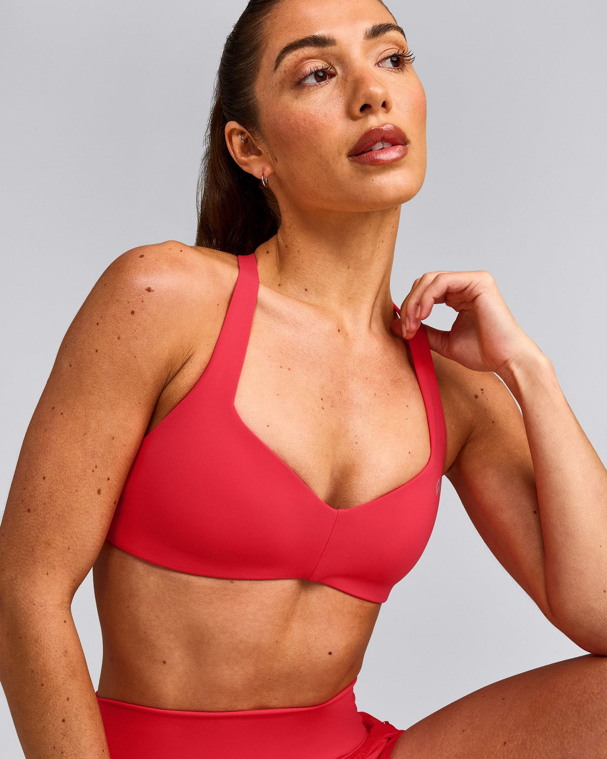 Oner Active UnifiedMove™ T Back Minimal Bralette | Charged Pink