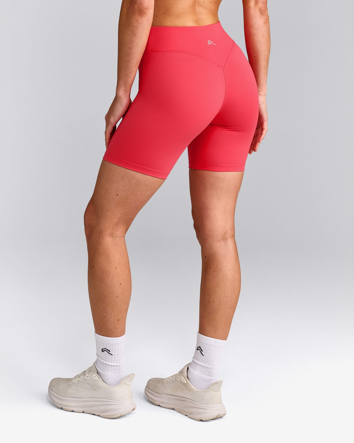 Oner Active UnifiedMove™ V Front Mid Rise Shorts 6" | Charged Pink