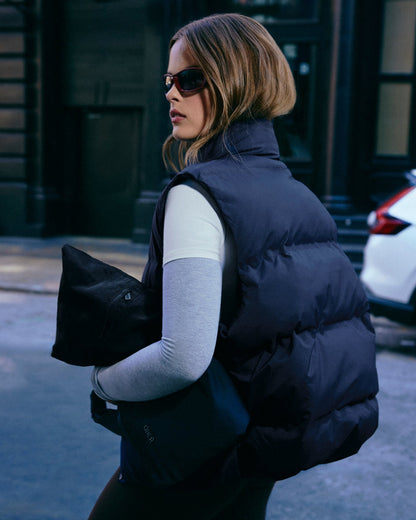 Oner Active Oversized Puffer Vest | Deep Navy