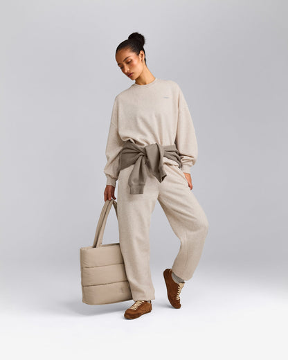 Oner Active Foundations All Season Crew Neck Sweatshirt | Oat Marl