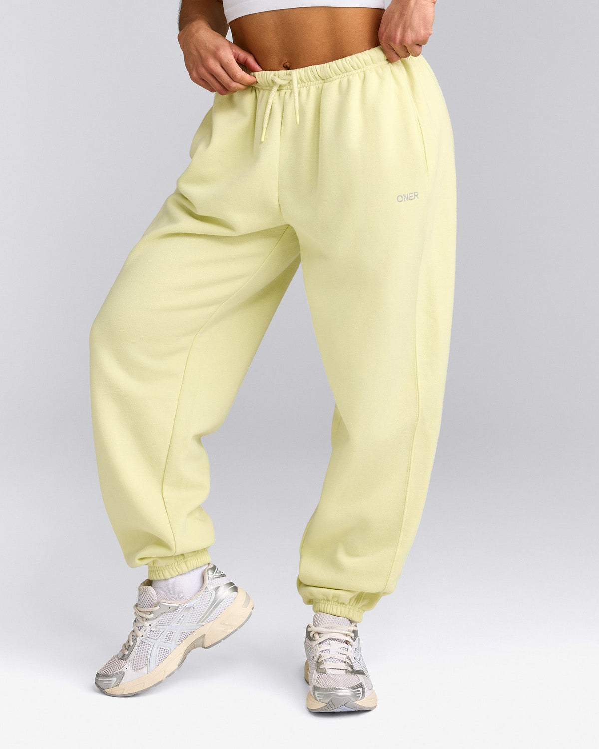 Oner Active Foundations All Season Sweatpants | Pastel Yellow