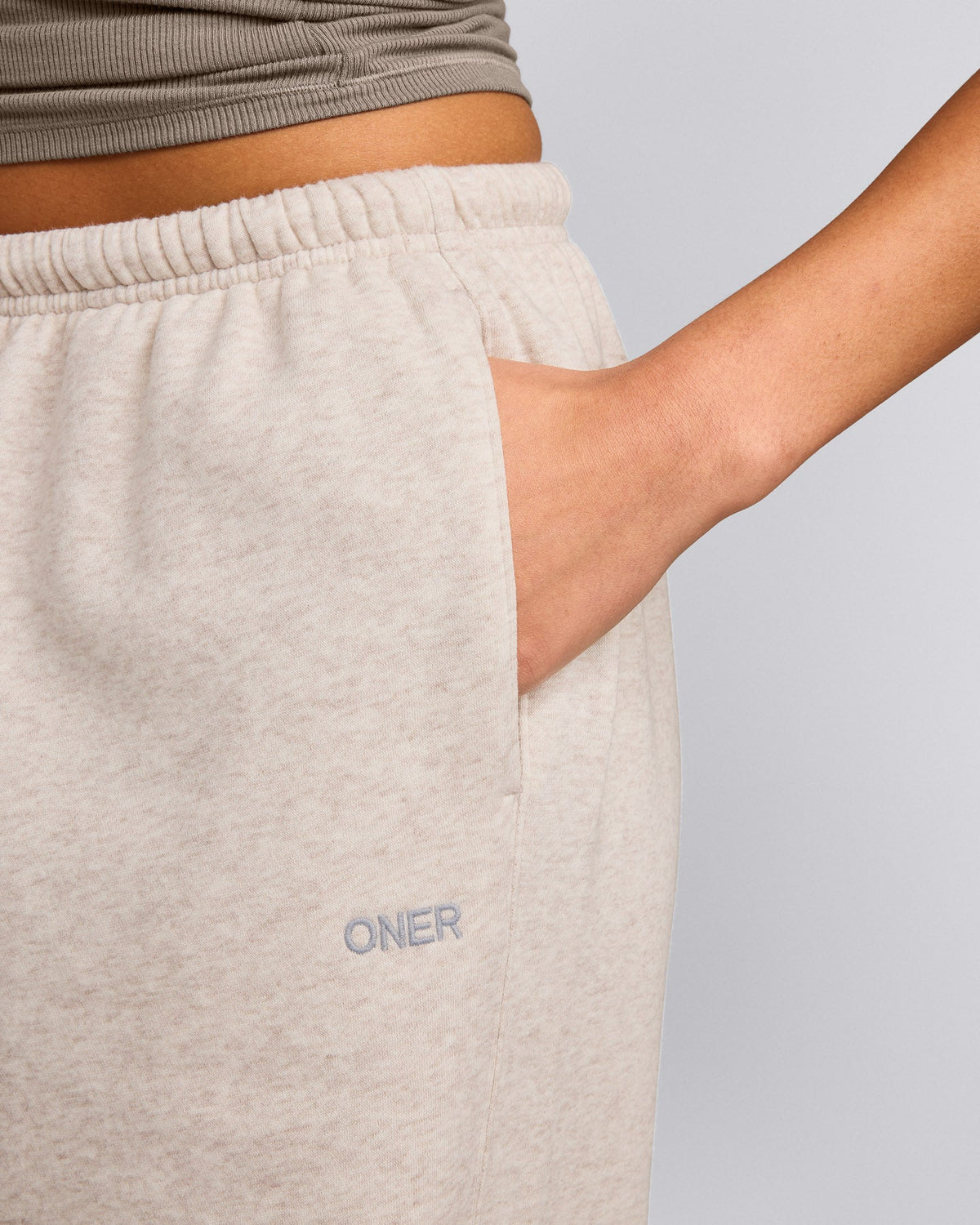 Oner Active Foundations All Season Straight Leg Sweatpants | Oat Marl