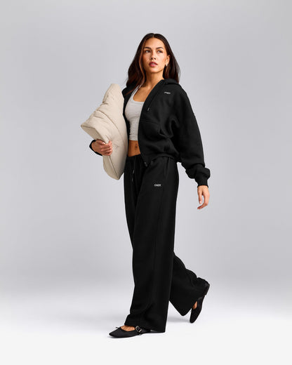 Oner Active Foundations All Season Zip Up Hoodie | Black