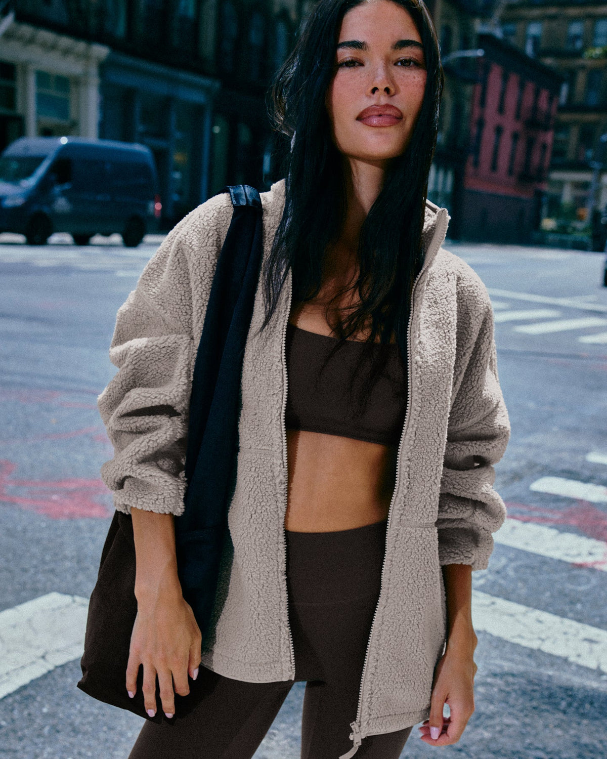 Oner Active Sherpa Jacket | Warm Sand