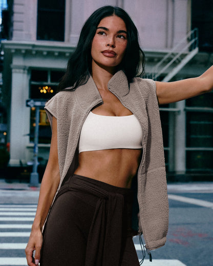 Oner Active Sherpa Vest | Warm Sand