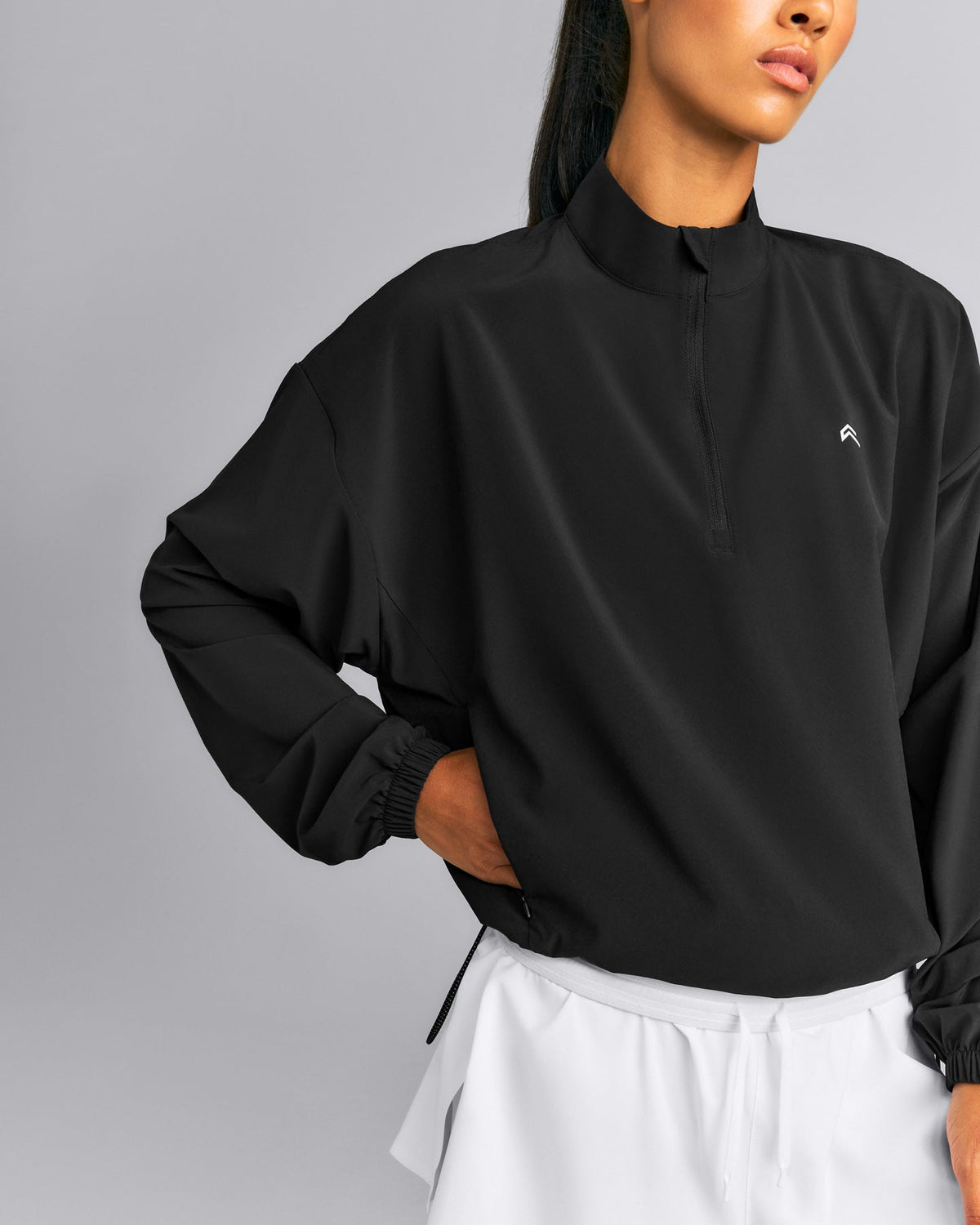 Oner Active AirMove™ 1/2 Zip Jacket with Bonding | Black
