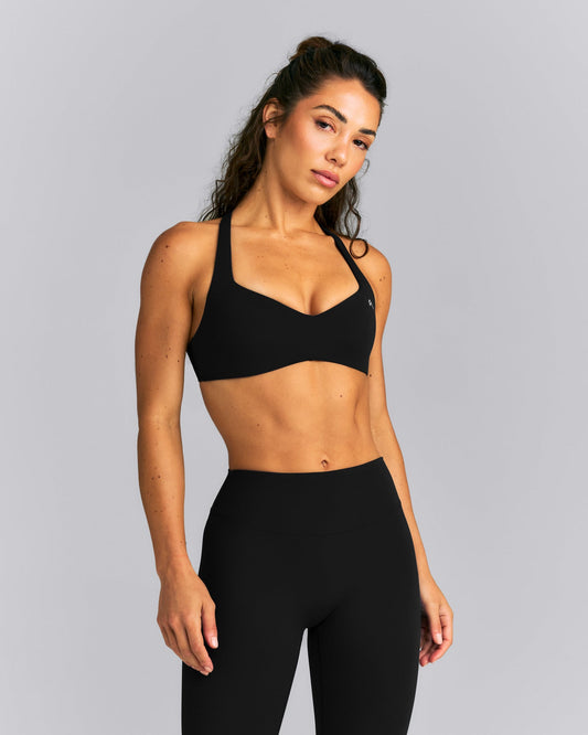 Oner Active UnifiedMove™ T Back Minimal Bralette | Black
