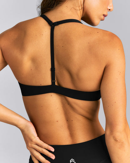 Oner Active UnifiedMove™ T Back Minimal Bralette | Black