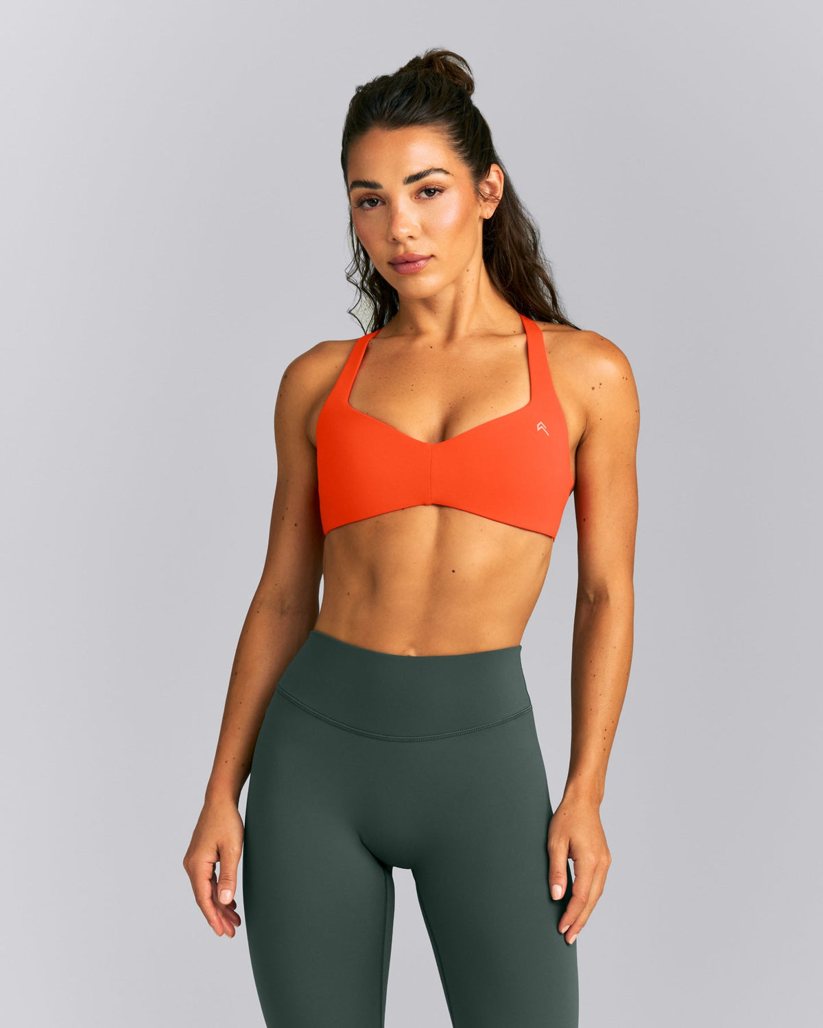 Oner Active UnifiedMove™ T Back Minimal Bralette | Energy Orange