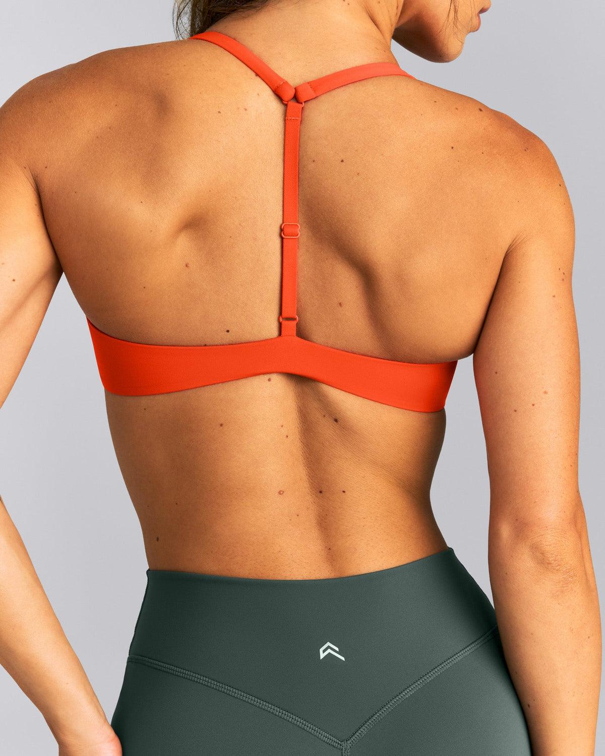 Oner Active UnifiedMove™ T Back Minimal Bralette | Energy Orange