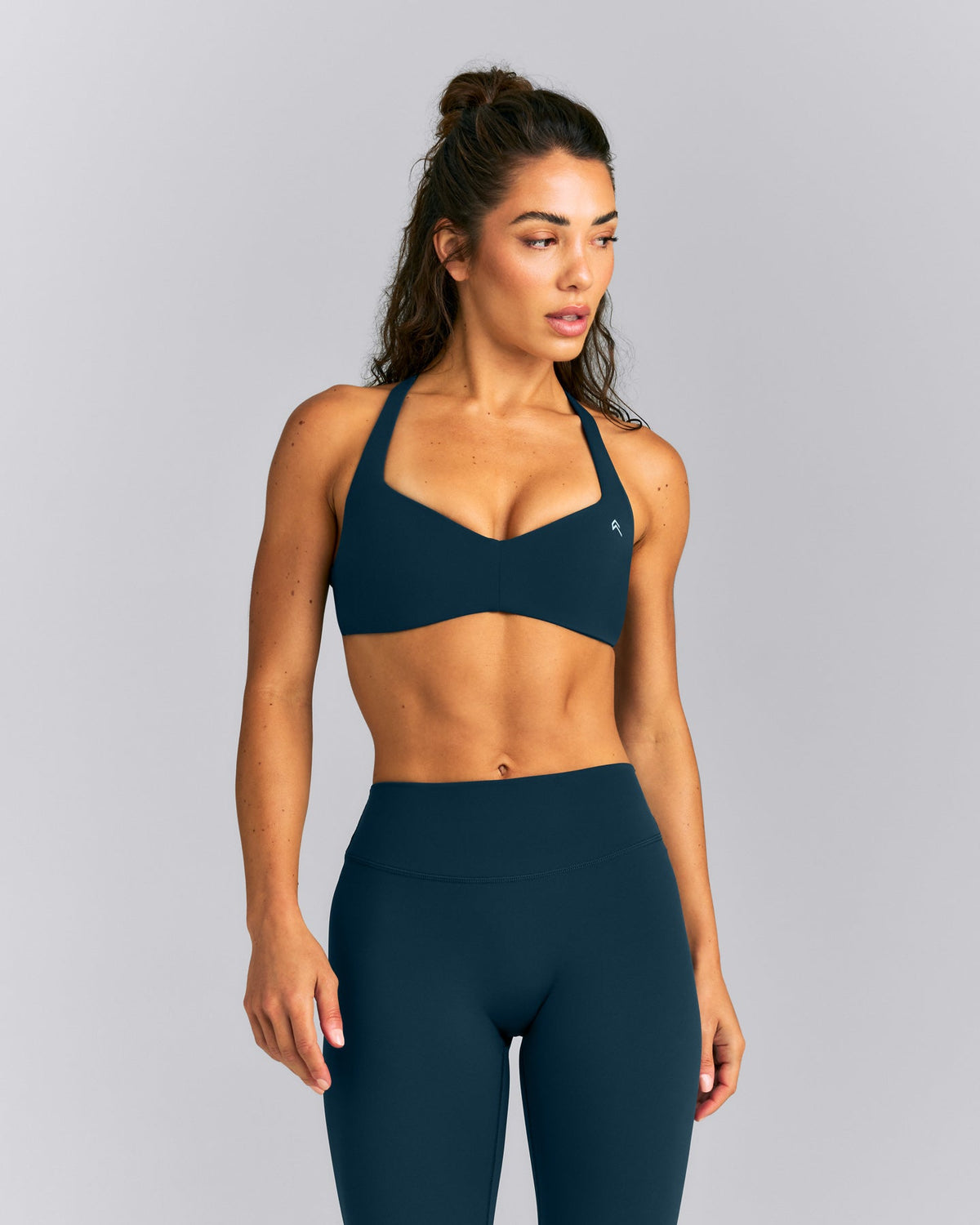 Oner Active UnifiedMove™ T Back Minimal Bralette | Oil Blue