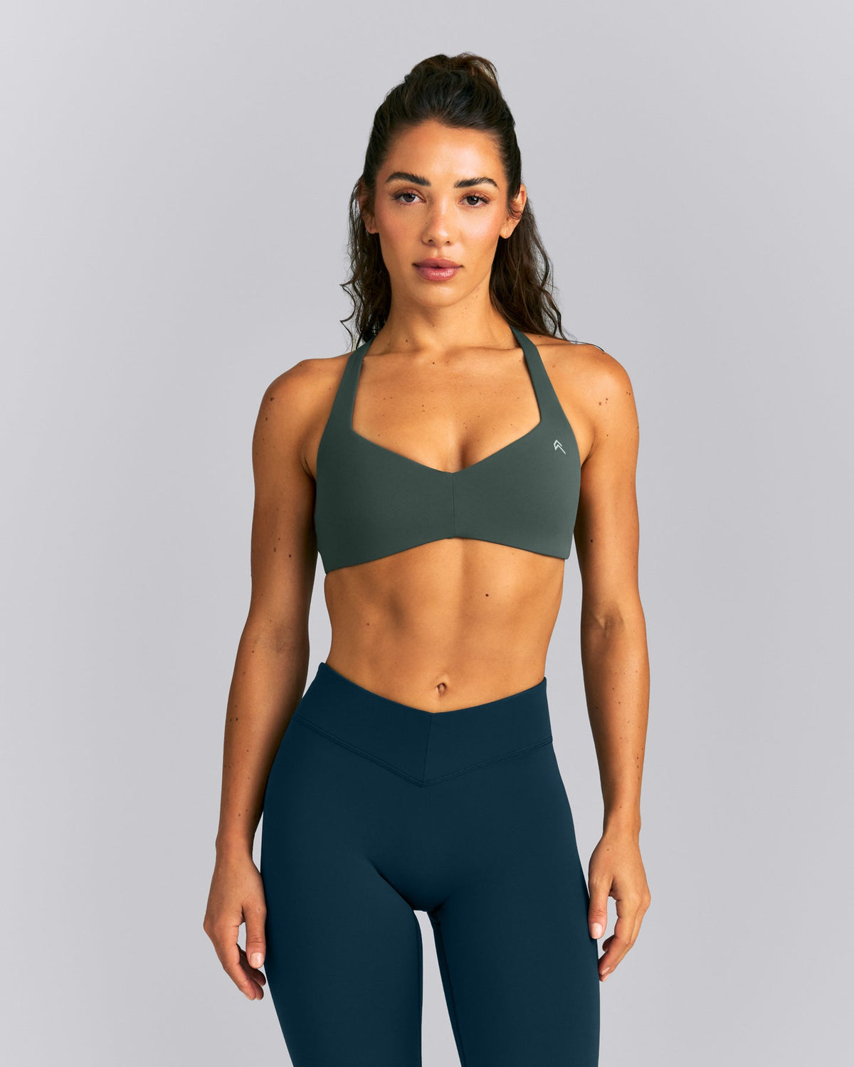 Oner Active UnifiedMove™ T Back Minimal Bralette | Shadow Green