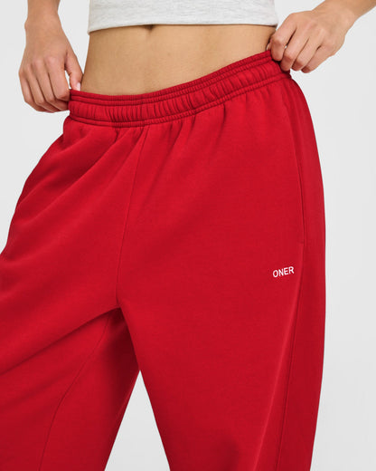 Oner Active Foundations Straight Leg Sweatpants | Toasted Red