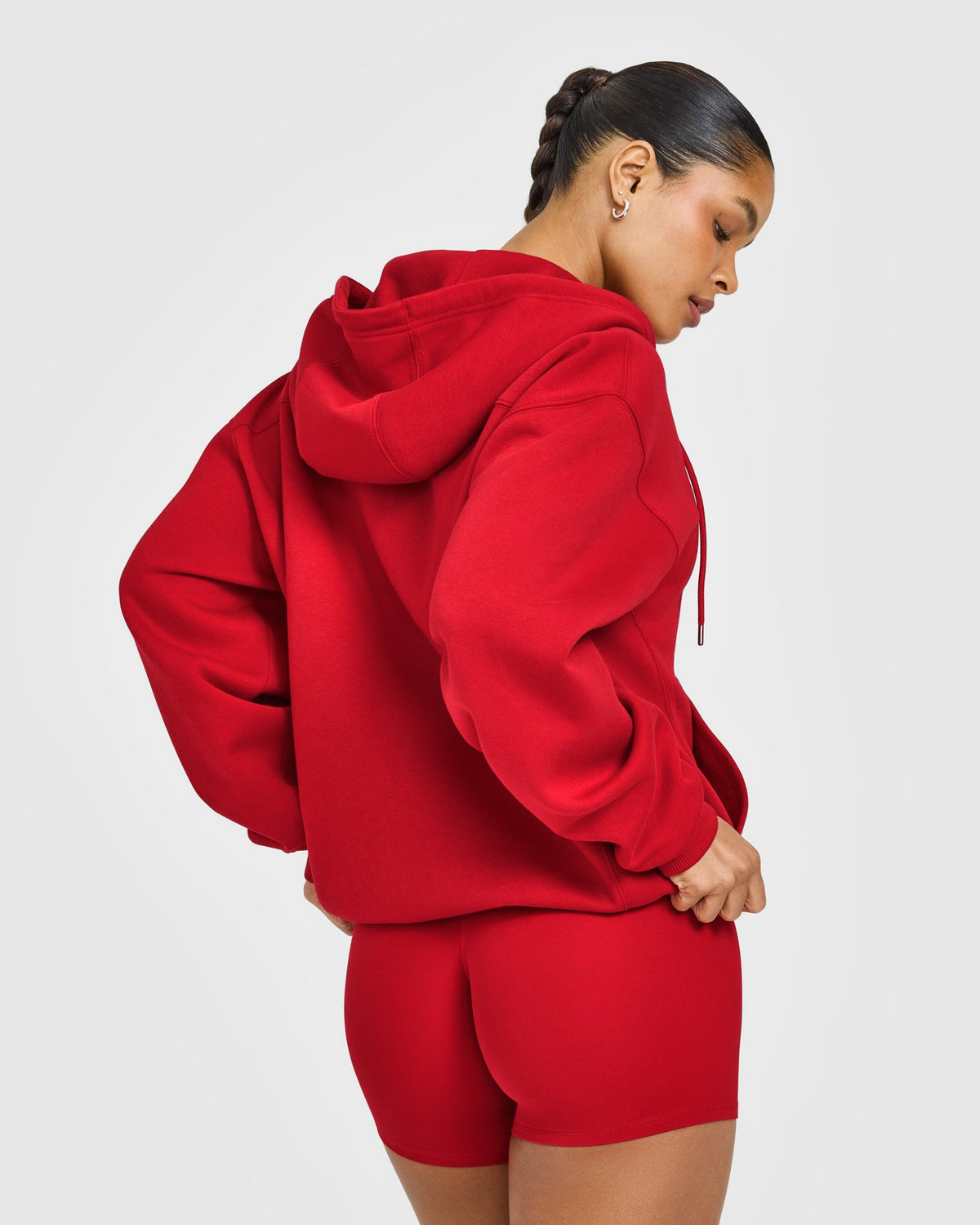 Oner Active Foundations Zip Up Hoodie | Toasted Red