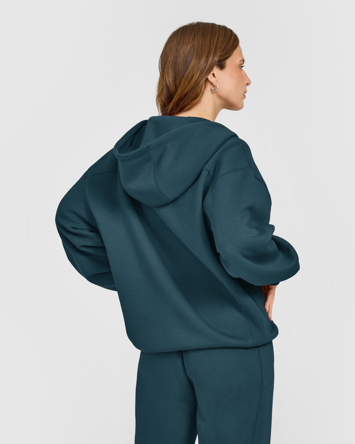Oner Active Foundations Zip Up Hoodie | Oil Blue